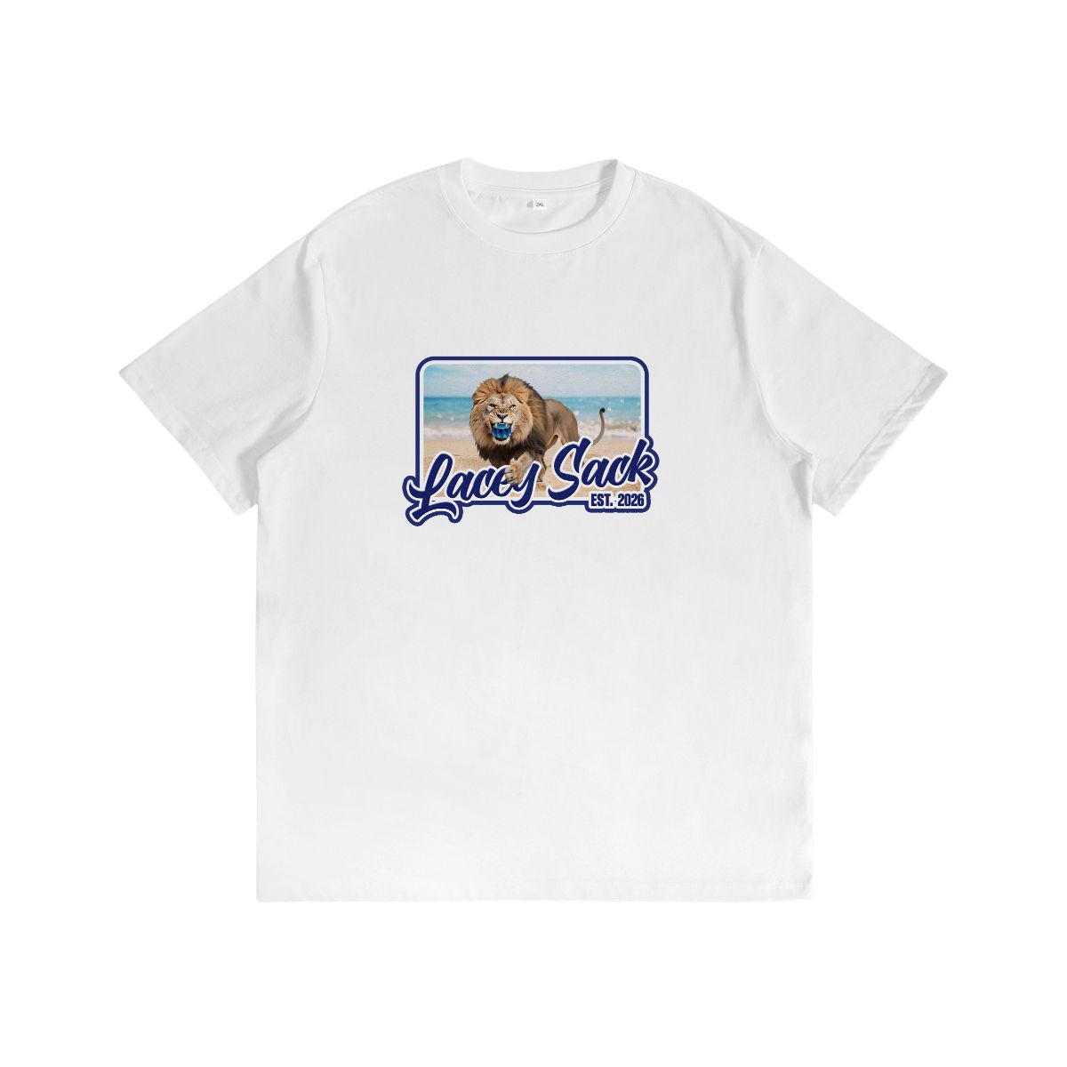 Lacey Sack T-Shirt (White)